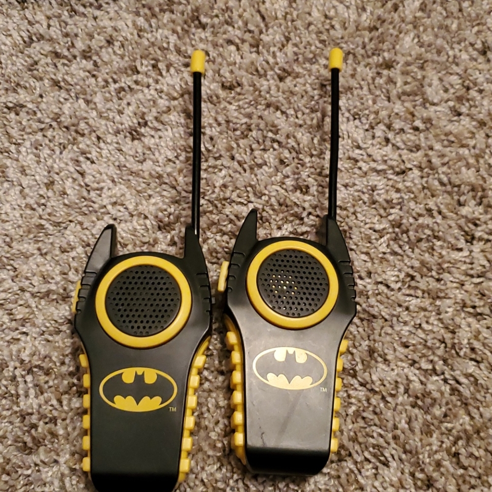 Batman walkie talkie.